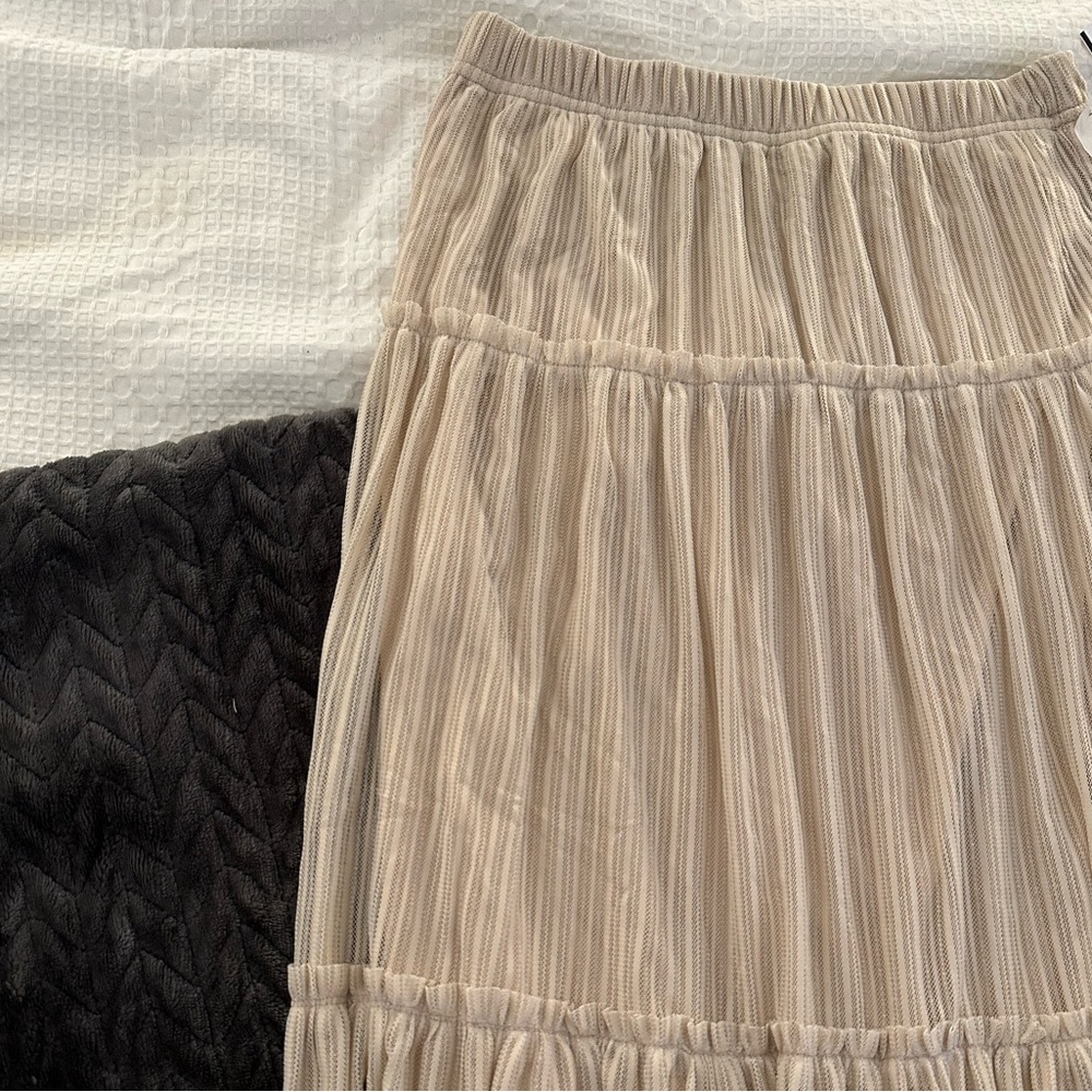 Shimmery Midi Skirt - Picture 2 of 5